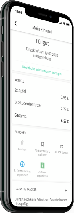 Mit ETRON und anybill alle Belege digital an einem Ort